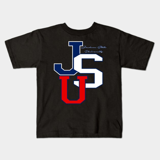 Jackson State 1877 University Apparel Kids T-Shirt by HBCU Classic Apparel Co